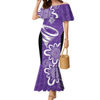 Hobart Hurricanes Custom Mermaid Dress Minimalism Aboriginal