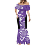 Hobart Hurricanes Custom Mermaid Dress Minimalism Aboriginal