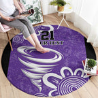 Hobart Hurricanes Custom Round Carpet Minimalism Aboriginal