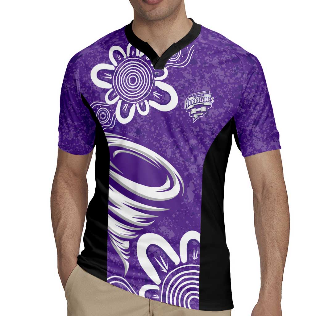 Hobart Hurricanes Custom Rugby Jersey Minimalism Aboriginal