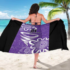 Hobart Hurricanes Custom Sarong Minimalism Aboriginal