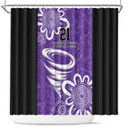 Hobart Hurricanes Custom Shower Curtain Minimalism Aboriginal