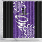 Hobart Hurricanes Custom Shower Curtain Minimalism Aboriginal