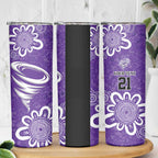 Hobart Hurricanes Custom Skinny Tumbler Minimalism Aboriginal