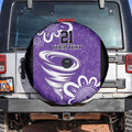 Hobart Hurricanes Custom Spare Tire Cover Minimalism Aboriginal