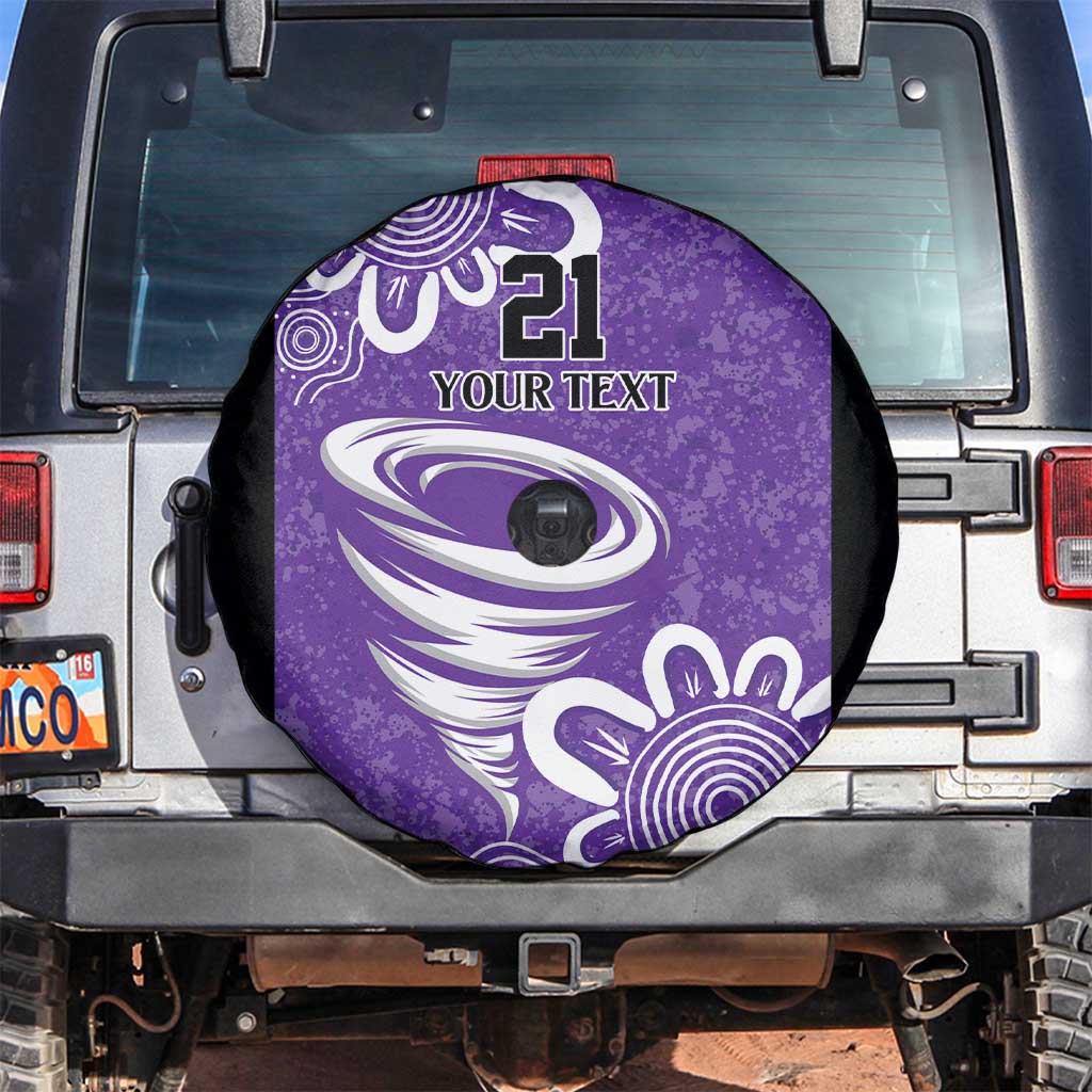 Hobart Hurricanes Custom Spare Tire Cover Minimalism Aboriginal