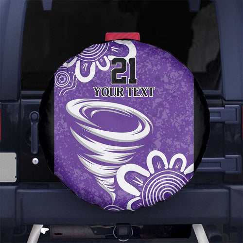 Hobart Hurricanes Custom Spare Tire Cover Minimalism Aboriginal