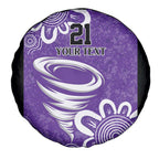 Hobart Hurricanes Custom Spare Tire Cover Minimalism Aboriginal