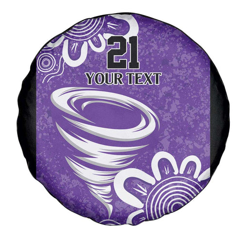 Hobart Hurricanes Custom Spare Tire Cover Minimalism Aboriginal