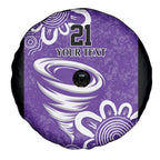 Hobart Hurricanes Custom Spare Tire Cover Minimalism Aboriginal
