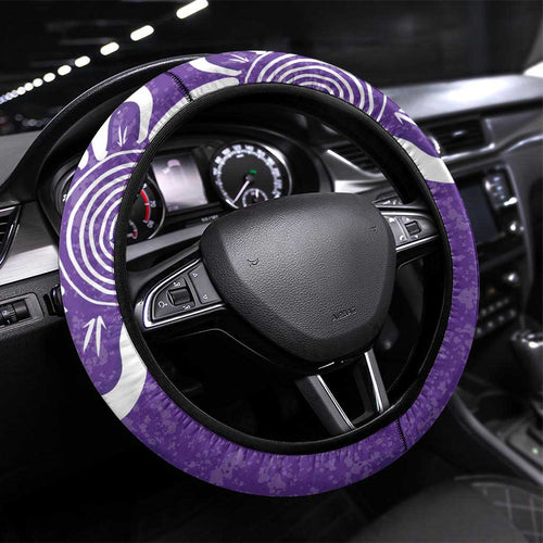 Hobart Hurricanes Steering Wheel Cover Minimalism Aboriginal