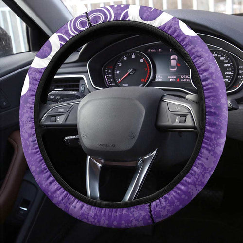 Hobart Hurricanes Steering Wheel Cover Minimalism Aboriginal