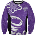 Hobart Hurricanes Custom Sweatshirt Minimalism Aboriginal