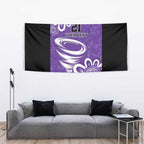 Hobart Hurricanes Custom Tapestry Minimalism Aboriginal
