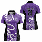 Hobart Hurricanes Custom Women Polo Shirt Minimalism Aboriginal