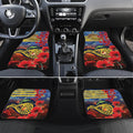 Personalised Eels Rugby ANZAC Car Mats Starry Night and Field of Poppies