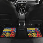 Personalised Eels Rugby ANZAC Car Mats Starry Night and Field of Poppies