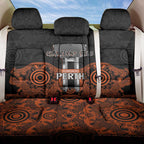 Cricket Australia Perth Champions 2026 Back Car Seat Cover Black Aboriginal Dot Art