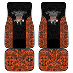 Cricket Australia Perth Champions 2026 Car Mats Black Aboriginal Dot Art