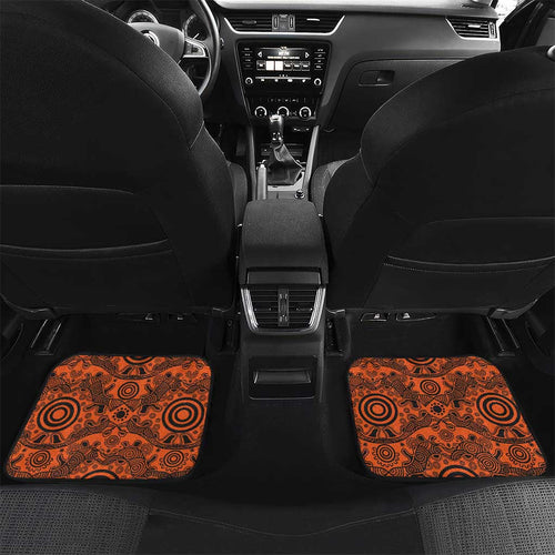 Cricket Australia Perth Champions 2026 Car Mats Black Aboriginal Dot Art