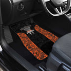 Cricket Australia Perth Champions 2026 Car Mats Black Aboriginal Dot Art