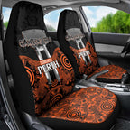 Cricket Australia Perth Champions 2026 Car Seat Cover Black Aboriginal Dot Art