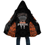 Cricket Australia Perth Champions 2026 Cloak Black Aboriginal Dot Art