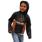 Cricket Australia Perth Champions 2026 Kid Hoodie Black Aboriginal Dot Art