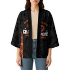 Cricket Australia Perth Champions 2026 Kimono Black Aboriginal Dot Art