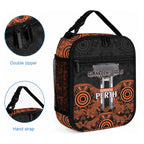 Cricket Australia Perth Champions 2026 Lunch Bag Black Aboriginal Dot Art