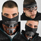 Cricket Australia Perth Champions 2026 Neck Gaiter Black Aboriginal Dot Art
