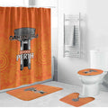 Cricket Australia Perth Champions 2026 Bathroom Set Gold Aboriginal Dot Art