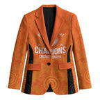 Cricket Australia Perth Champions 2026 Blazer Gold Aboriginal Dot Art