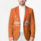 Cricket Australia Perth Champions 2026 Blazer Gold Aboriginal Dot Art