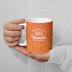Cricket Australia Perth Champions 2026 Ceramic Mug Gold Aboriginal Dot Art