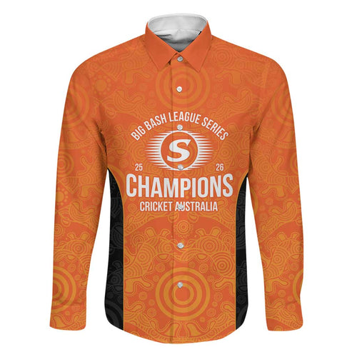 Cricket Australia Perth Champions 2026 Family Matching Puletasi and Hawaiian Shirt Gold Aboriginal Dot Art