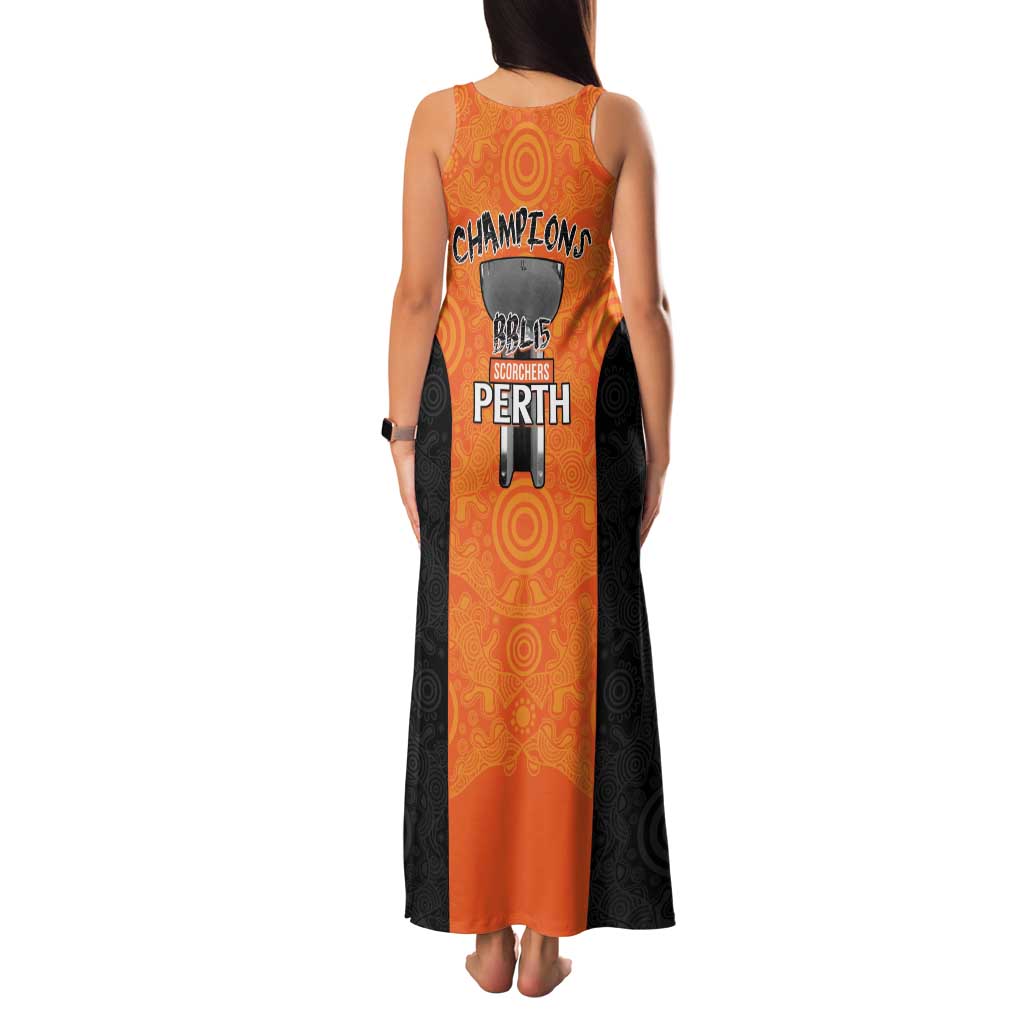 Cricket Australia Perth Champions 2026 Family Matching Tank Maxi Dress and Hawaiian Shirt Gold Aboriginal Dot Art