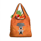 Cricket Australia Perth Champions 2026 Grocery Bag Gold Aboriginal Dot Art