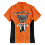 Cricket Australia Perth Champions 2026 Hawaiian Shirt Gold Aboriginal Dot Art