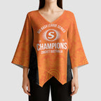 Cricket Australia Perth Champions 2026 Kimono Sleeve Blouse Gold Aboriginal Dot Art