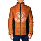 Cricket Australia Perth Champions 2026 Padded Jacket Gold Aboriginal Dot Art