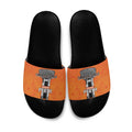 Cricket Australia Perth Champions 2026 Slide Sandals Gold Aboriginal Dot Art