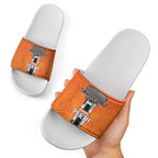 Cricket Australia Perth Champions 2026 Slide Sandals Gold Aboriginal Dot Art
