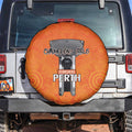 Cricket Australia Perth Champions 2026 Spare Tire Cover Gold Aboriginal Dot Art