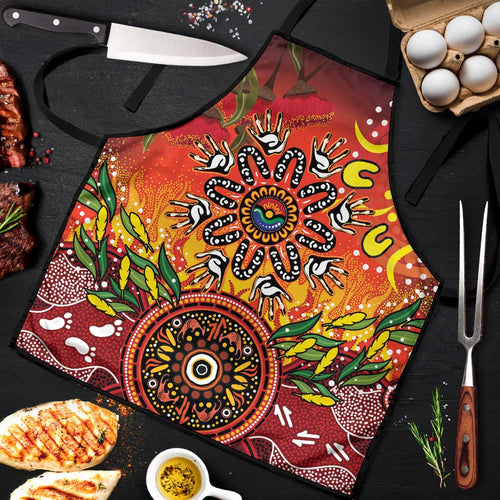 NAIDOC Week 2026 Apron 50 Years of Deadly Aboriginal Dot Art