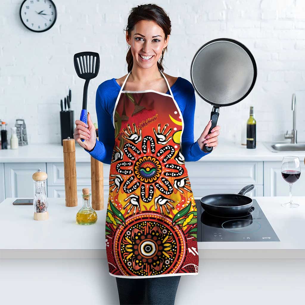 NAIDOC Week 2026 Apron 50 Years of Deadly Aboriginal Dot Art