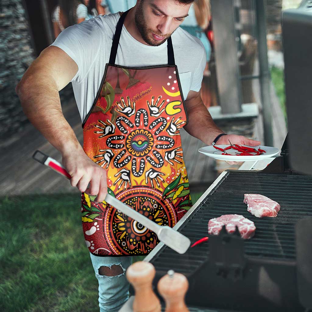 NAIDOC Week 2026 Apron 50 Years of Deadly Aboriginal Dot Art