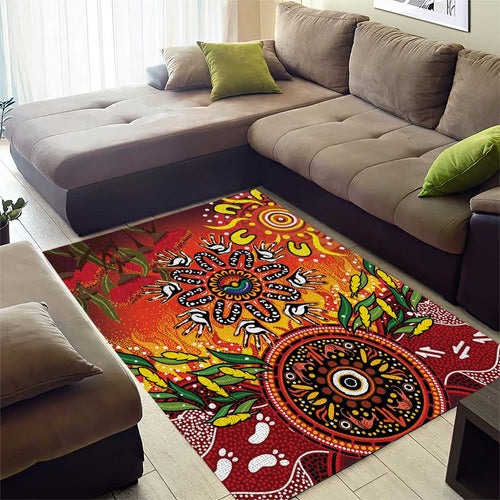 NAIDOC Week 2026 Area Rug 50 Years of Deadly Aboriginal Dot Art