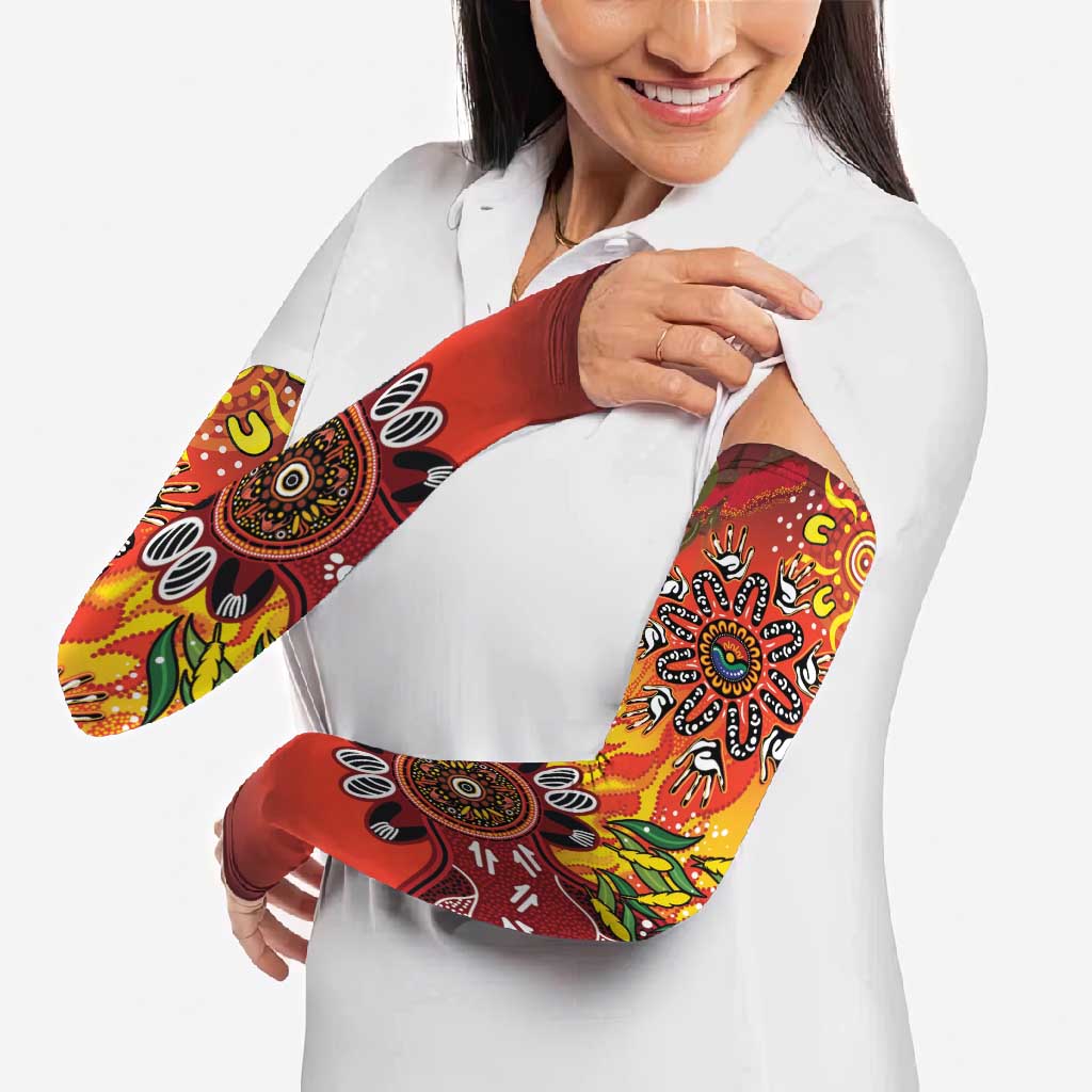 NAIDOC Week 2026 Arm Sleeves 50 Years of Deadly Aboriginal Dot Art