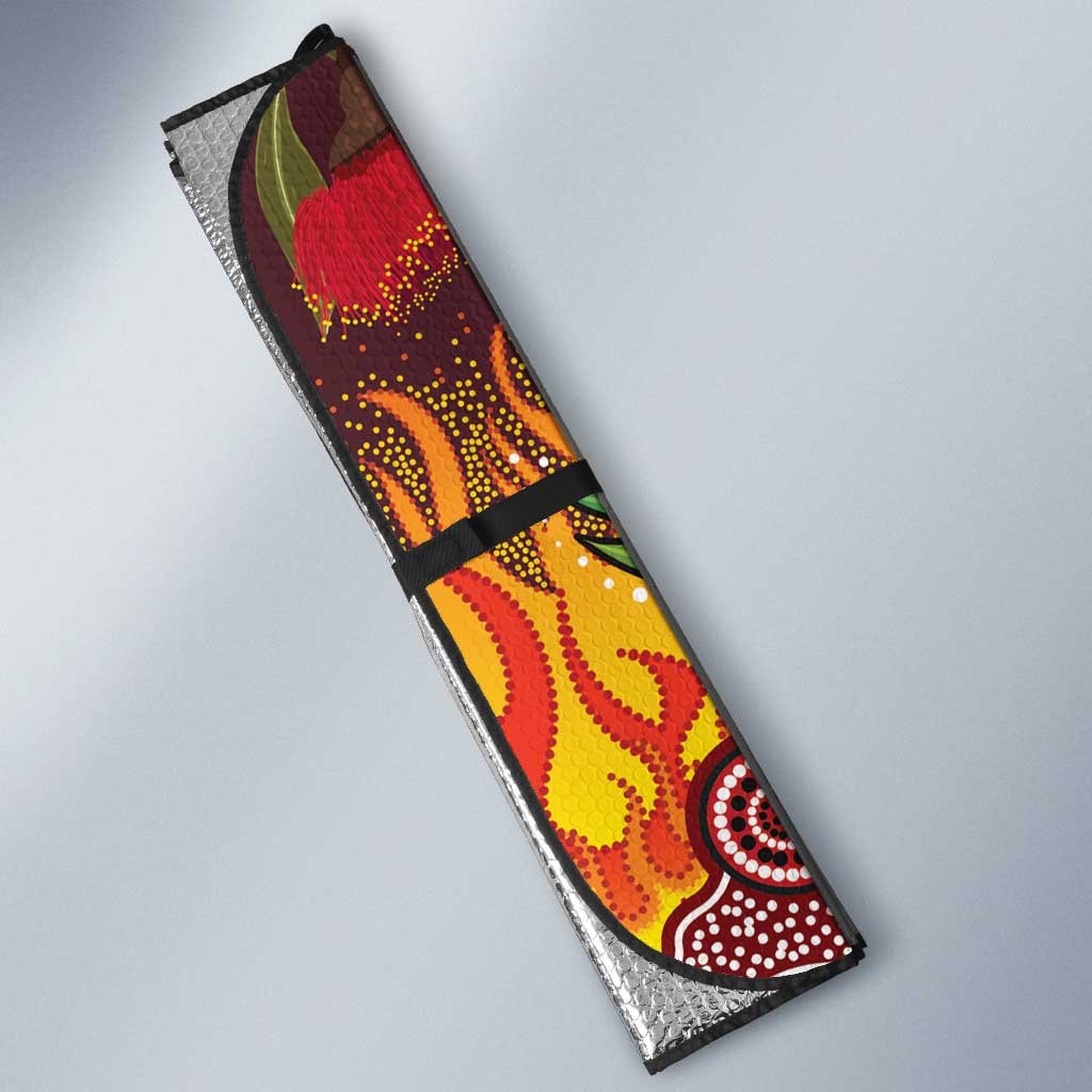 NAIDOC Week 2026 Auto Sun Shade 50 Years of Deadly Aboriginal Dot Art